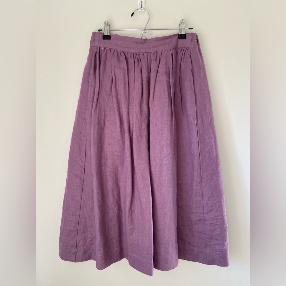 Not perfect linen skirt